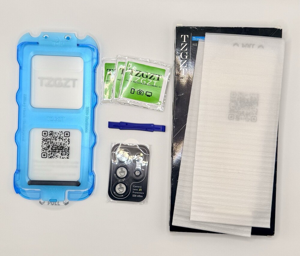3 Pack Samsung Galaxy S26 Ultra Screen Protector Tempered Glass 0 Bubble Install